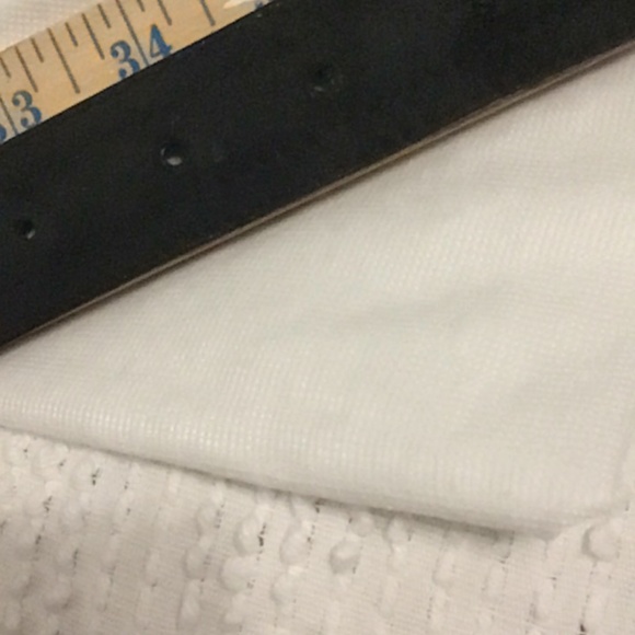 Gardenia Silver Buckle Genuine Leather Belt main image 4
